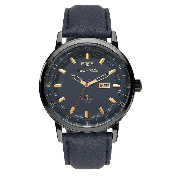 Relógio Technos Masculino Golf Azul - 2115TZL/0A
