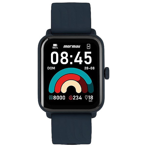 Relógio Smartwatch Mormaii Full Display MOLIFEUGAB/8K GPS