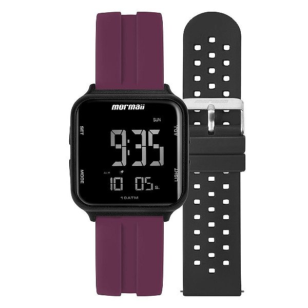 Relógio Mormaii Lab Digi MO6600AN/T8N troca pulseira