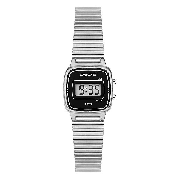 Relógio Mormaii Feminino Vintage Prata - MO05301/4P
