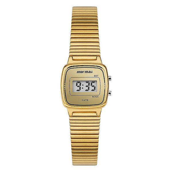 Relógio Mormaii Feminino Vintage Dourado - MO05301A/4D