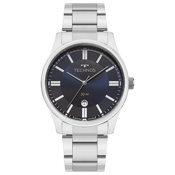 Relógio Technos Masculino Steel 2115TZZ/1A