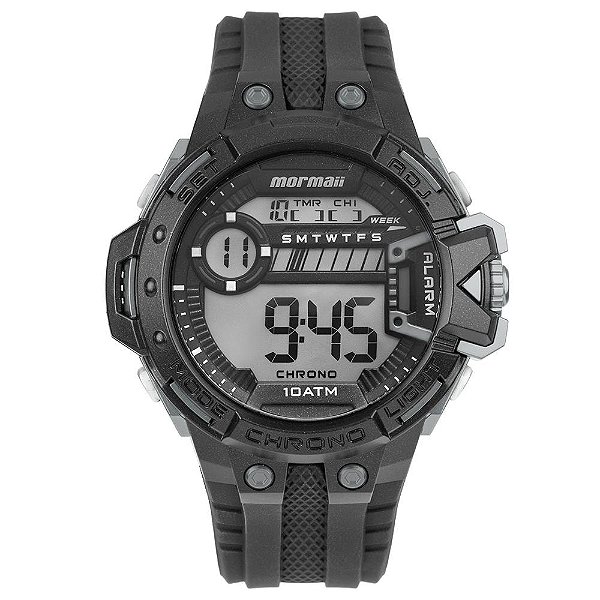 Relógio Mormaii Masculino Action Cinza - MO1100A/8C