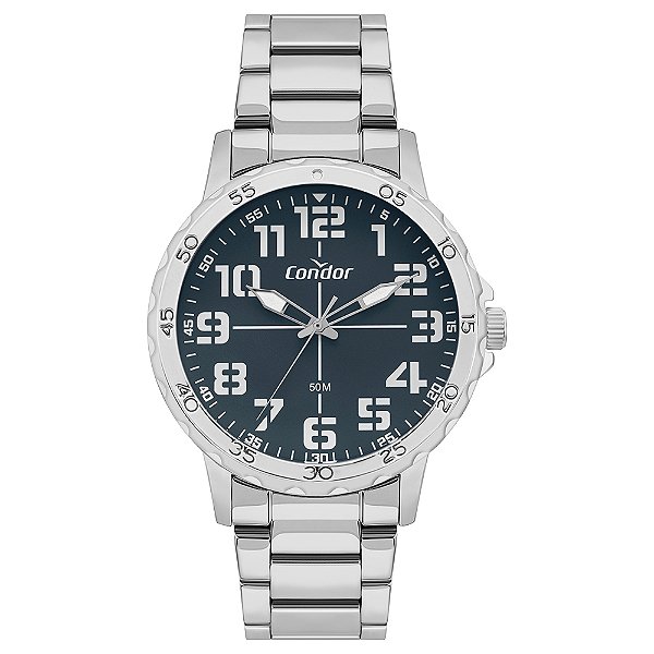 Relógio Condor Masculino Militar Prata CO2035NRU/4A