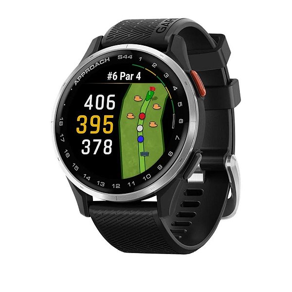 Garmin Approach S44 Smartwatch de Golfe GPS e Tela Colorida