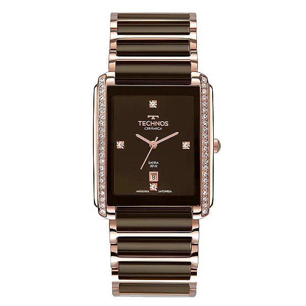 Relógio Technos Feminino Ceramic Sapphire GN10AZ/1M