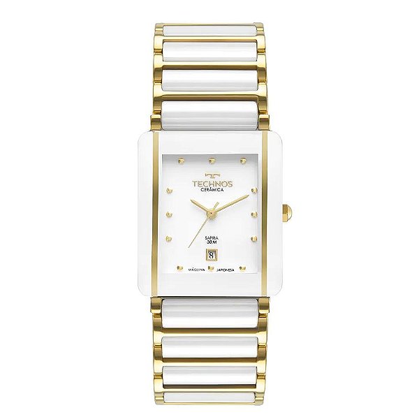 Relógio Technos Feminino Ceramic Sapphire GN10BA/1B