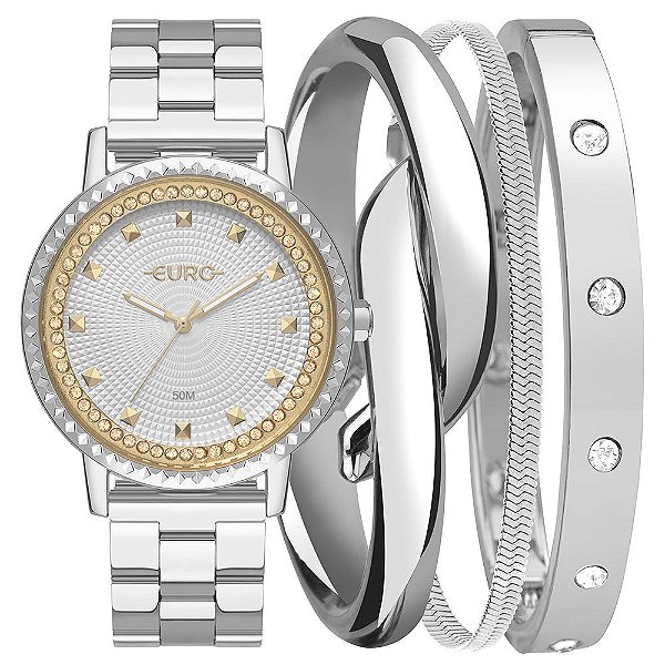 Kit Euro Feminino Soul Prata - EU2036YVK/K4K