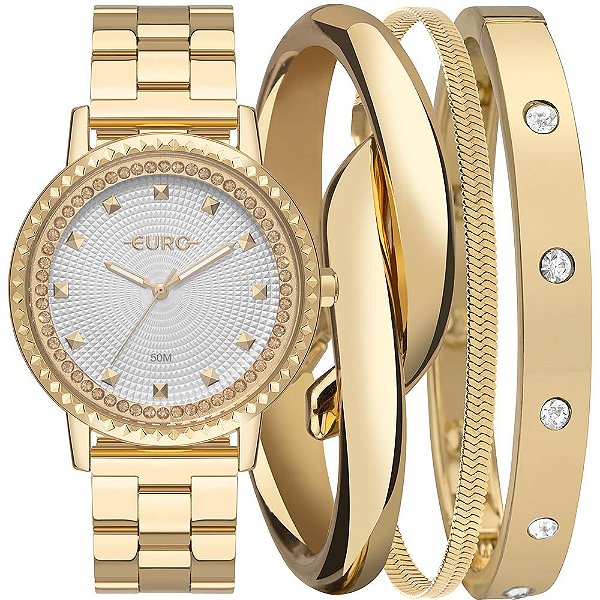 Kit Euro Feminino Soul Dourado - EU2036YVL/K4K