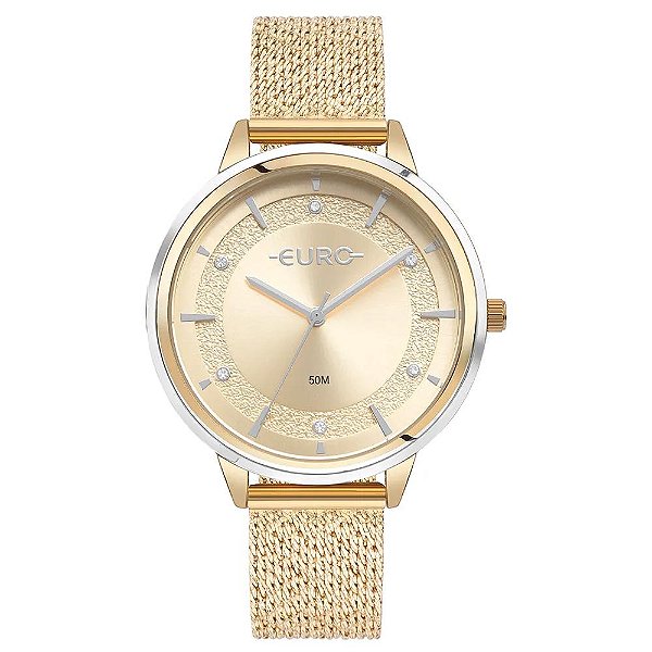 Relógio Euro Feminino Glitz Bicolor - EU2035YVJ/4K