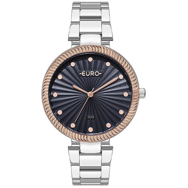 Relógio Euro Feminino Glitz Bicolor - EU2036YVD/4A
