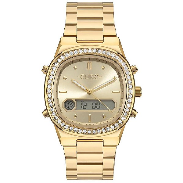 Relógio Euro Feminino Ff Sporty Dourado - EUBJ3890ABA/4D