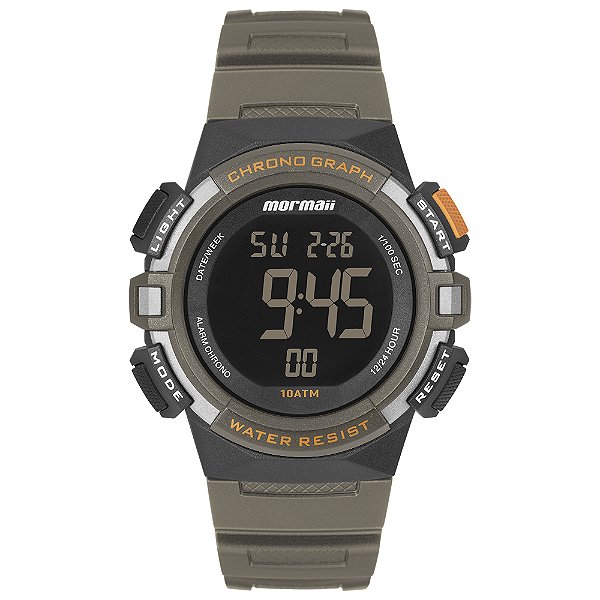 Relógio Mormaii Masculino Wave Cinza - MOLCDAAQ/8C