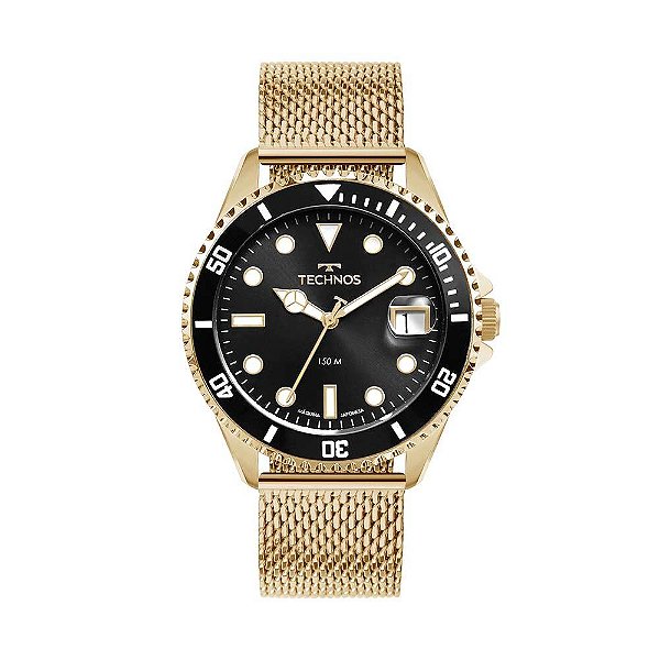 Relógio Technos Masculino Acqua Dourado - 2415EE/1P