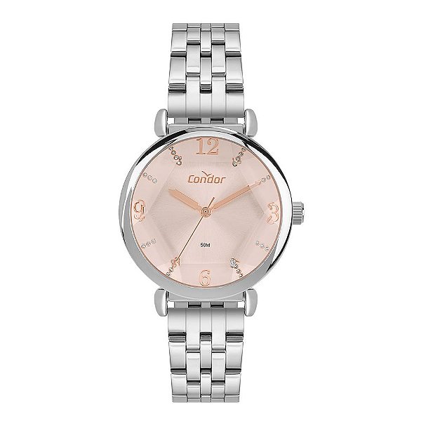 Relógio Condor Feminino Elegante Prata - CO2035NTS/4J