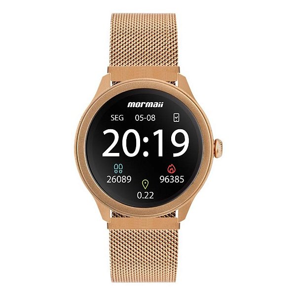 Relógio Smartwatch Mormaii Life Rosé – MOLIFEURAF/7J