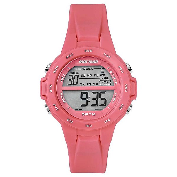 Relógio Mormaii Feminino Infantil Rosa - MO1244A/8T