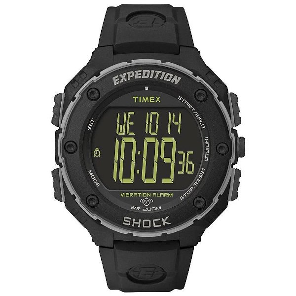 Relógio Timex Masculino Digital Expedition Shock T49950