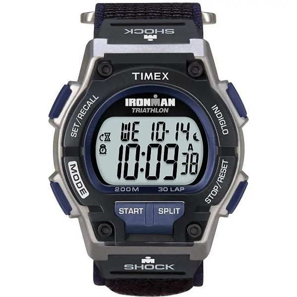 Relógio Timex Masculino Digital Shock Ironman Triathlon T5K198