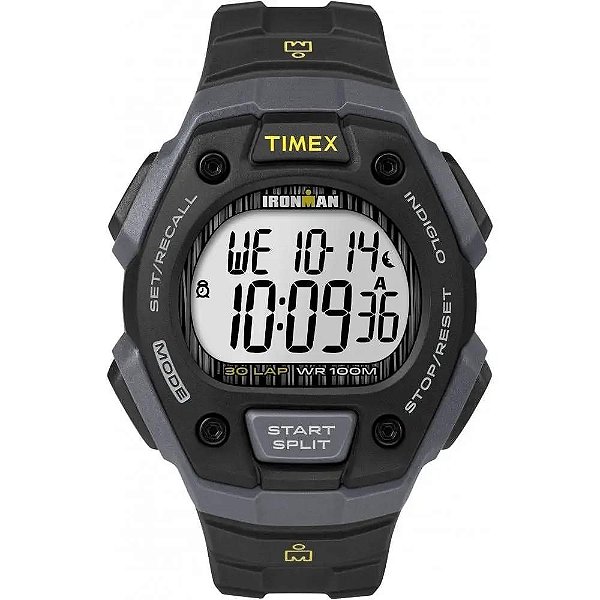 Relógio Timex Masculino Digital Ironman Preto TW5M09500