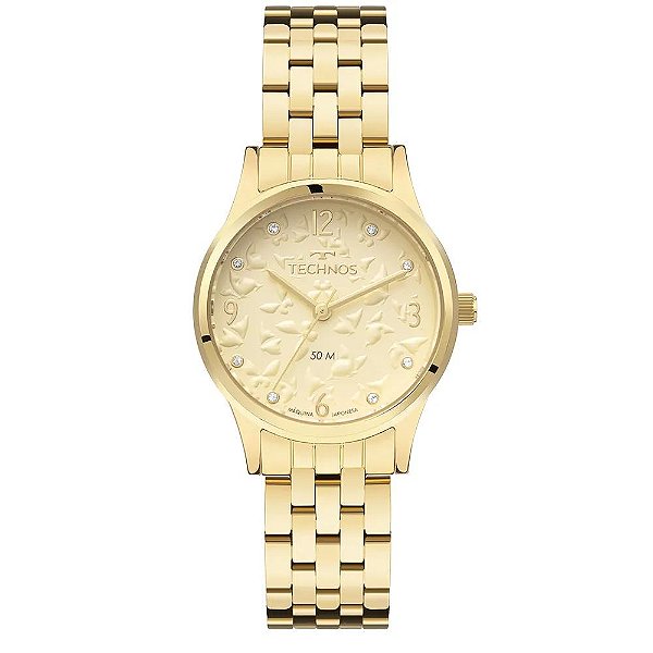 Relógio Technos Feminino Trend Dourado - 2036NBN/1X