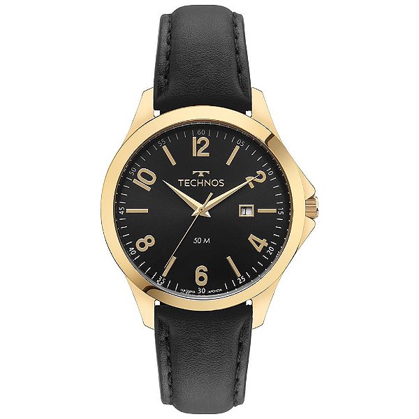 Relógio Technos Masculino Steel Dourado - 2115UBA/0P