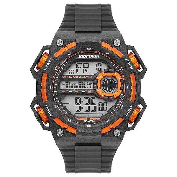 Relógio Mormaii Masculino Action Preto - MO14639/8L