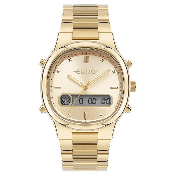 Relógio Euro Feminino Fashion Sporty Dourado EUBJ3890AAY/4D