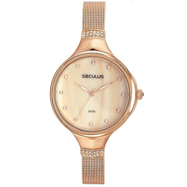 Relógio Seculus Feminino 77174LPSVRS3