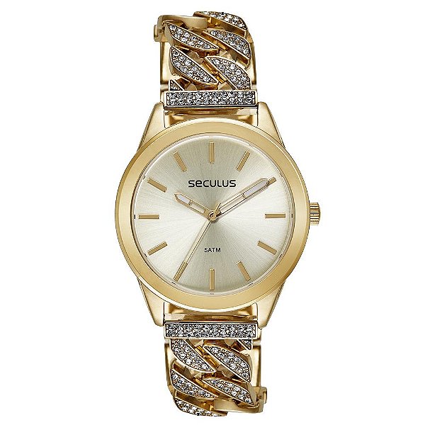 Relógio Seculus Feminino 77273LPSVDB1