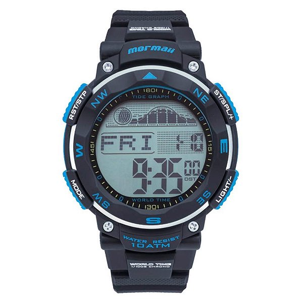 Relógio Mormaii Masculino Pro Azul - MOMD14339A/8A