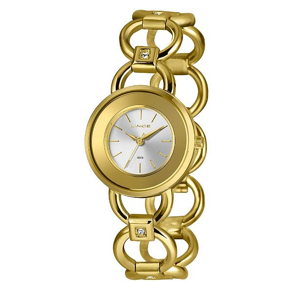 Relógio Feminino Lince Dourado LRG4791L31 S1KX