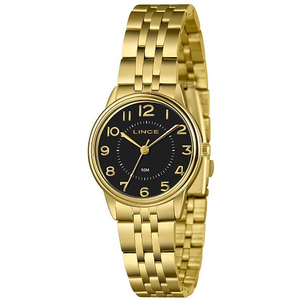 Relógio Feminino Lince Dourado LRGM027L32 P2KX