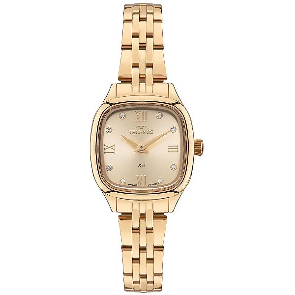 Relógio Technos Feminino Mini Dourado - 2025LUP/1X