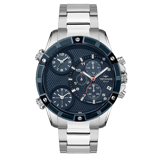 Relógio Technos Masculino Legacy Bicolor - JS153MAQAA/1A