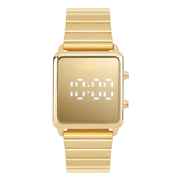 Relógio Condor Feminino Digital Dourado - COMD1202AJY/4D