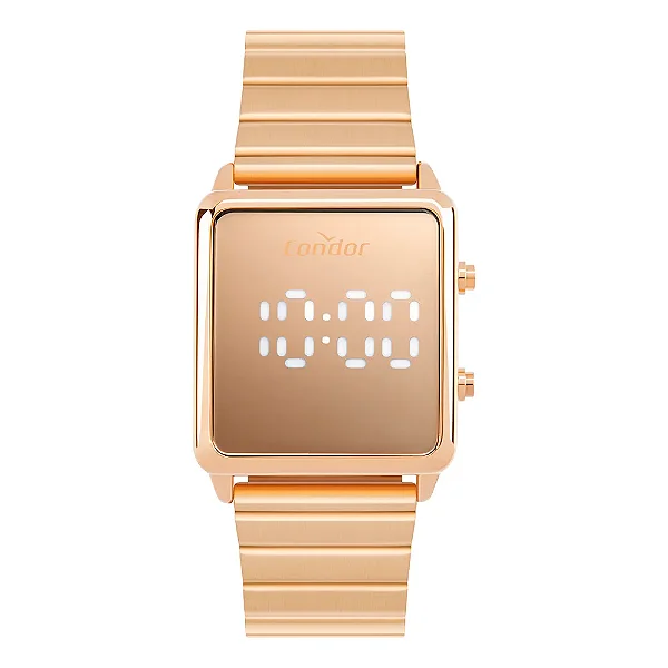 Relógio Condor Feminino Digital Rosé - COMD1202AKA/4J