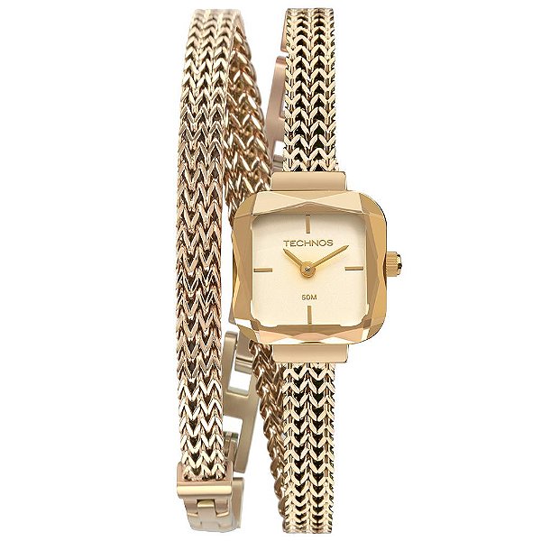 Relógio Technos Feminino Mini Dourado - 5Y20LX/1D