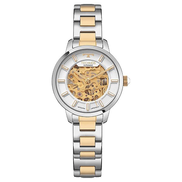 Relógio Technos Feminino Automatico Bicolor - 8N24AO/1K