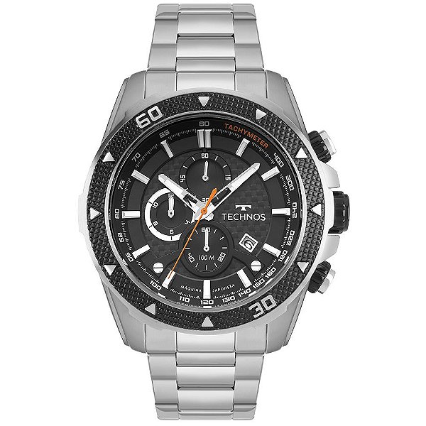 Relógio Technos Masculino Ts Carbon Prata - OS1ACB/1P