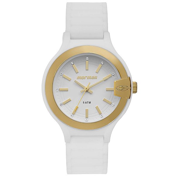 Relógio Mormaii Feminino Luau Branco - MO2036JT/8B