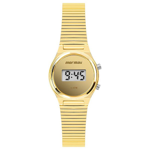 Relógio Mormaii Feminino Vintage Dourado - MOJ8687AC/4D