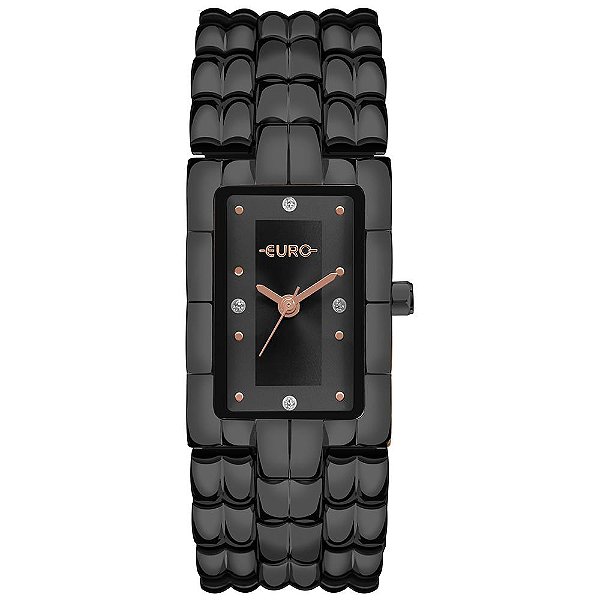Relógio Euro Feminino Unique Preto - EU2035YZA/4P