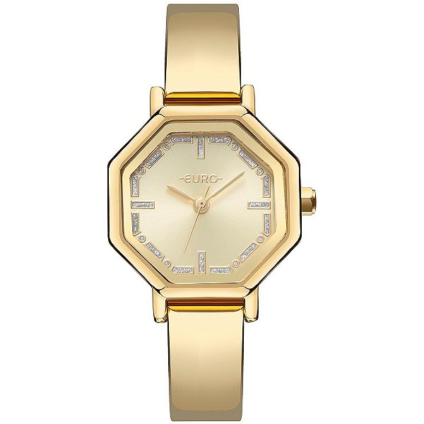 Relógio Euro Feminino Bangle Lux Dourado - EU2035ZAB/5D