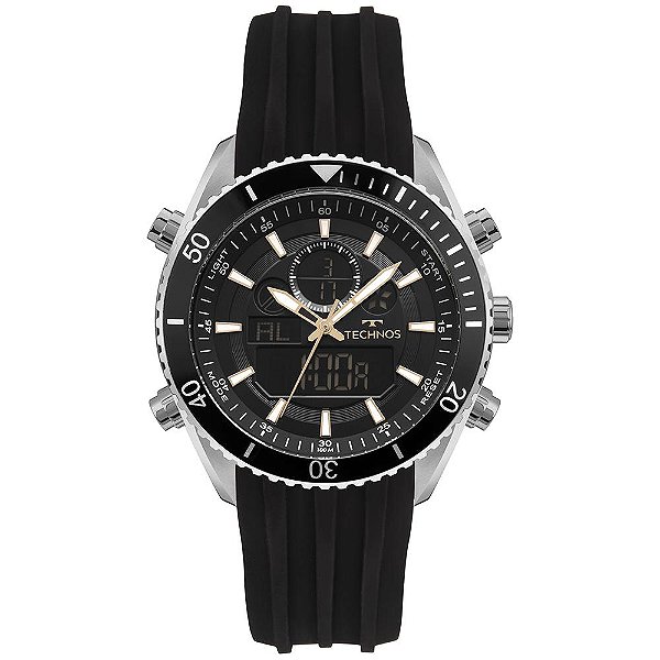 Relógio Technos Masculino Ts Digitech Prata - YXDAD1431AD/2P