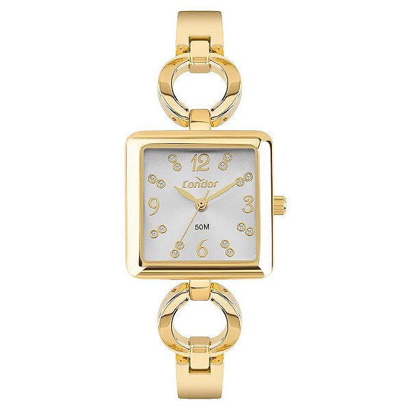 Relógio Condor Feminino Bracelete Dourado - CO2035NVF/5K