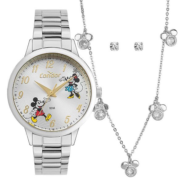 Kit Condor Feminino Mimos E Sutilezas Prata - CO2035NVX/K4K