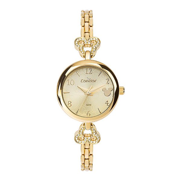 Relógio Condor Feminino Mini Dourado - CO2035NWA/5X