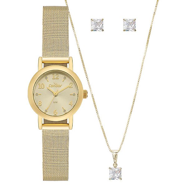 Kit Condor Feminino Mini Dourado - CO2035NWQ/K4X
