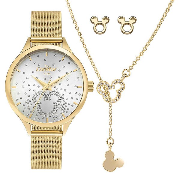 Kit Condor Feminino Mimos E Sutilezas Dourado - CO2036MZI/K4K